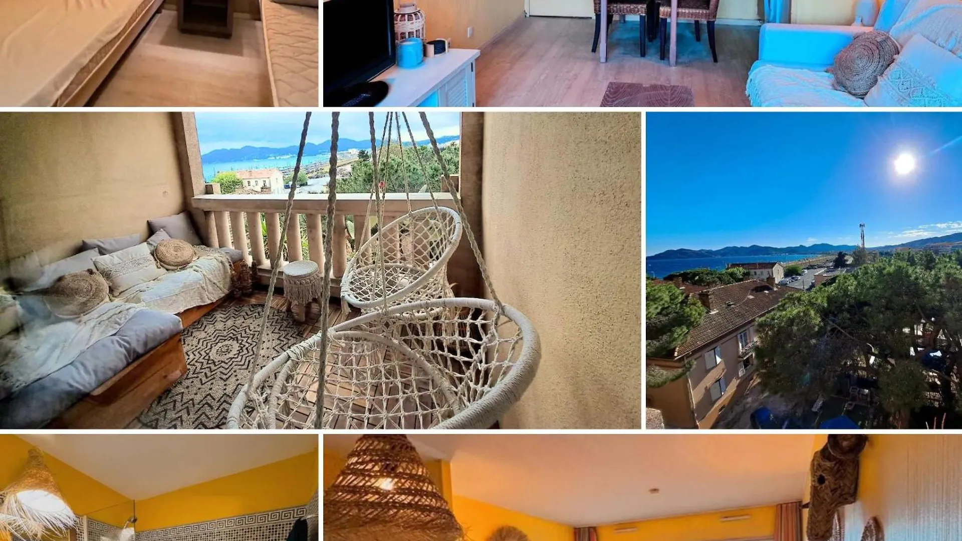 Bali Chic : Vue Mer A 戛纳 公寓